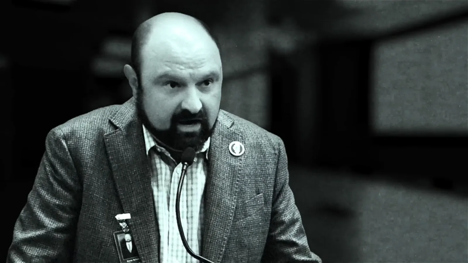 Kevin Schmidt speaking on the House floor